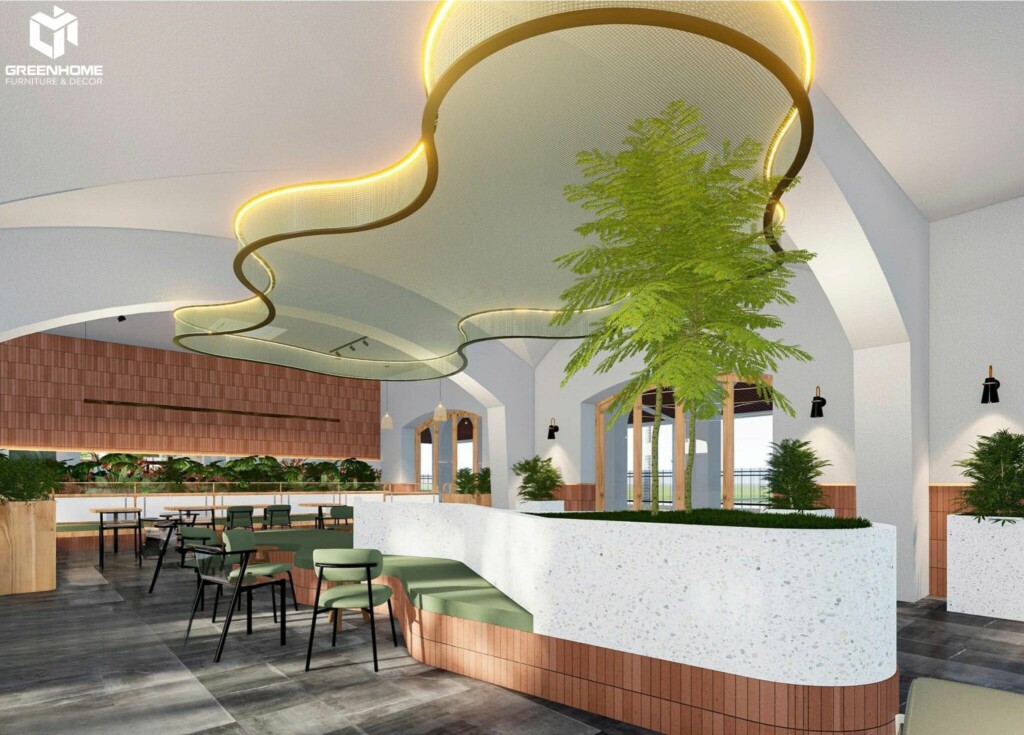 THIẾT KẾ NỘI THẤT QUÁN CÀ PHÊ ĐẸP Ở VŨNG TÀU