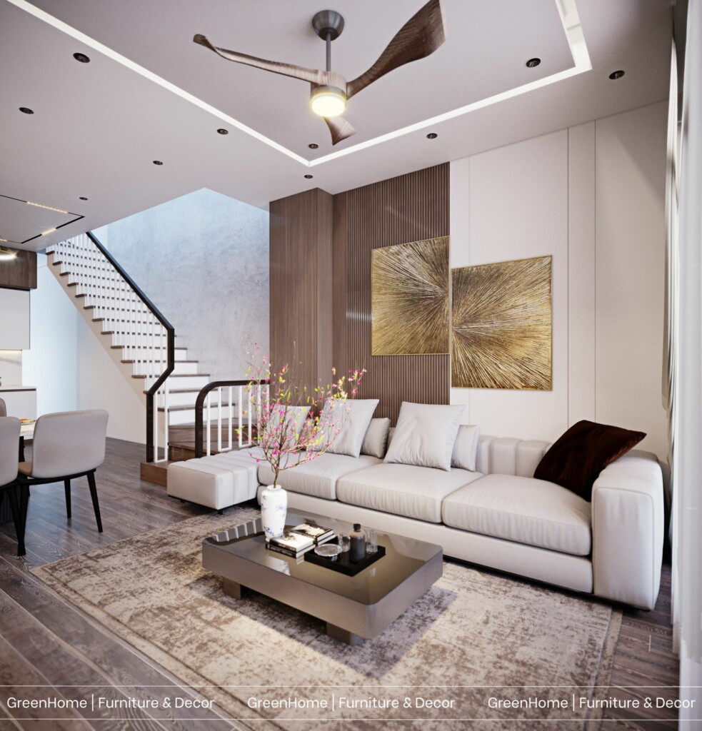 THIẾT KẾ NỘI THẤT NHÀ Ở BÀ RỊA VŨNG TÀU CHUẨN HIỆN ĐẠI