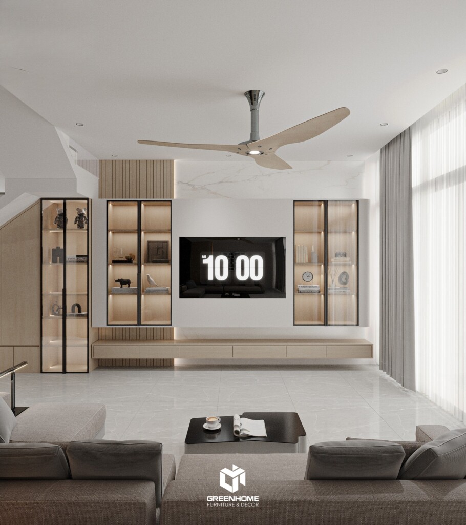 GIẢI PHÁP SỐNG HIỆN ĐẠI - NỘI THẤT NHÀ PHỐ 3 THẾ HỆ Ở VŨNG TÀU