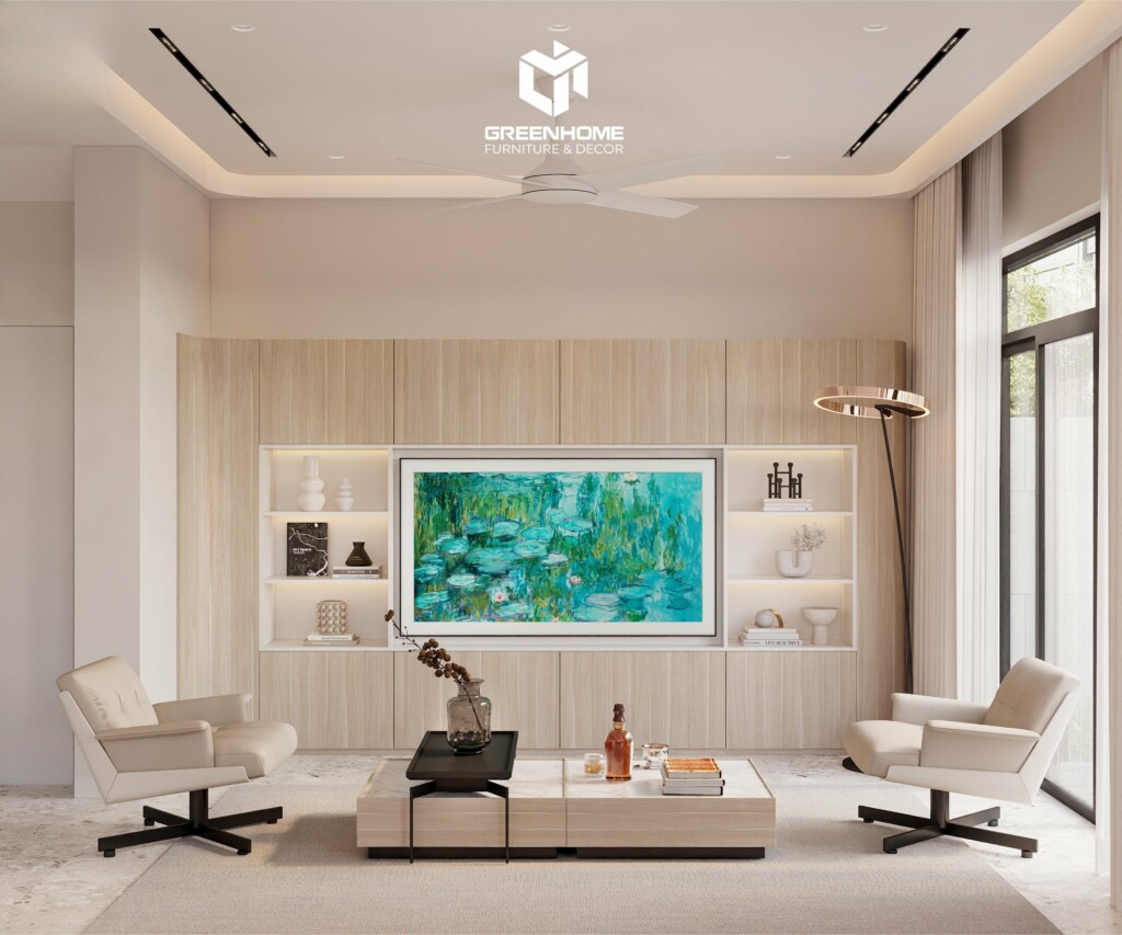 LÀM NỘI THẤT NHÀ VƯỜN LAVIDA HIỆN ĐẠI 2025