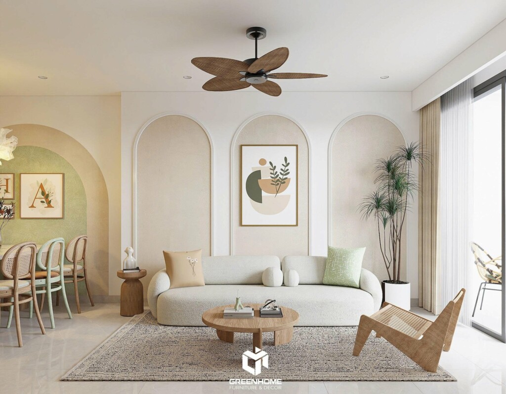 THIẾT KẾ NỘI THẤT CĂN HỘ WABI SABI TẠI VŨNG TÀU CENTRE POINT.